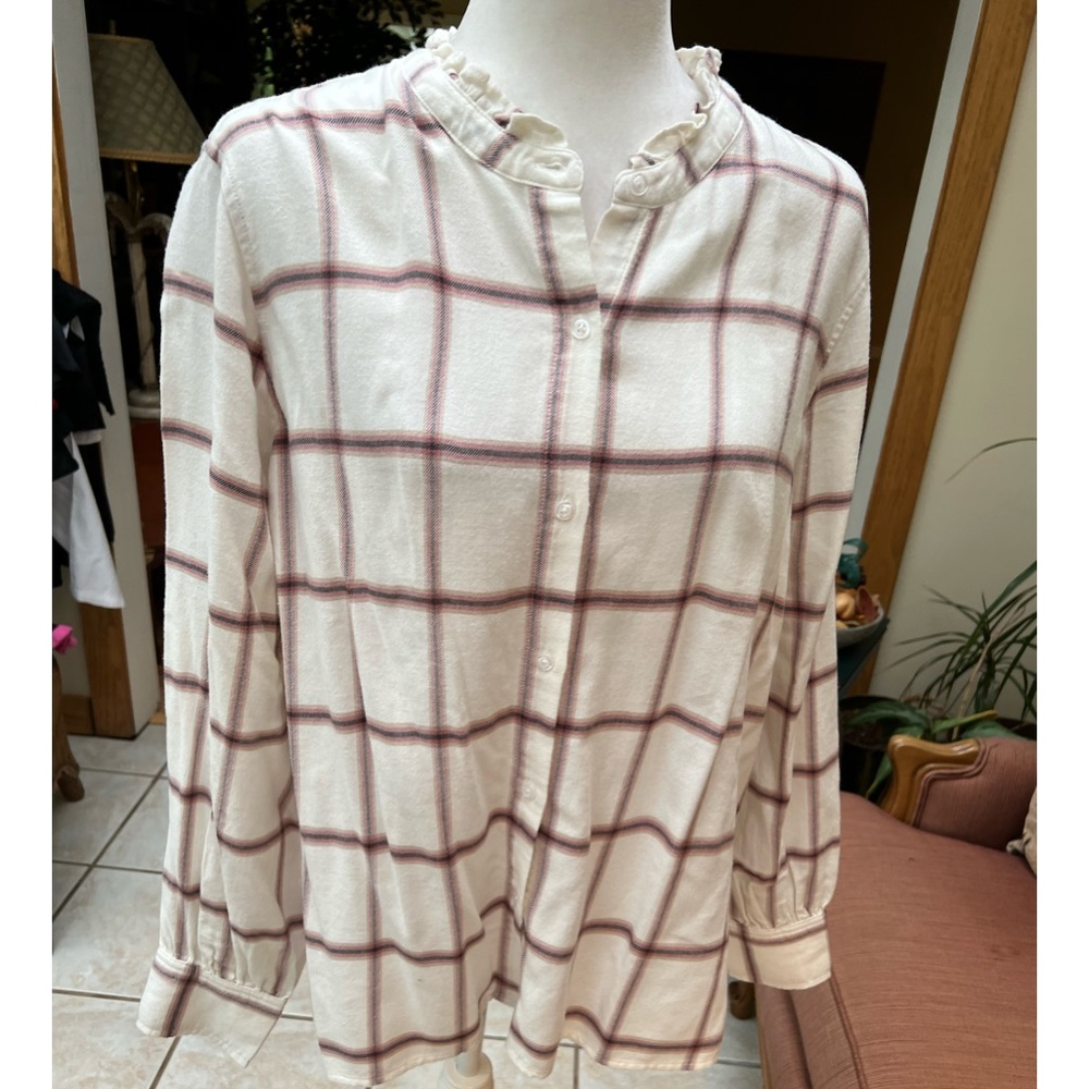 Rails Andie White Rose Sapphire Size Large